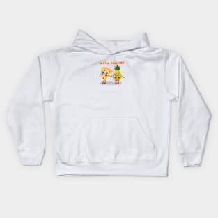BETTER TOGETHER PINEAPPLE PIZZA Kids Hoodie